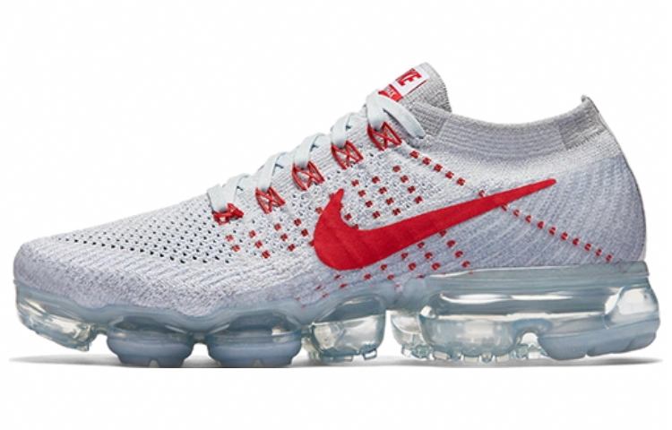 Nike Air VaporMax Pure Platinum University Red