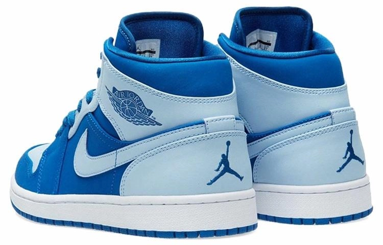 Jordan Air Jordan 1 Retro Mid Team Royal Ice Blue 2017