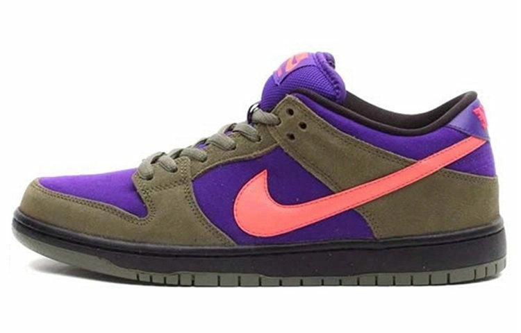 Nike Dunk SB Olive Atomic Red