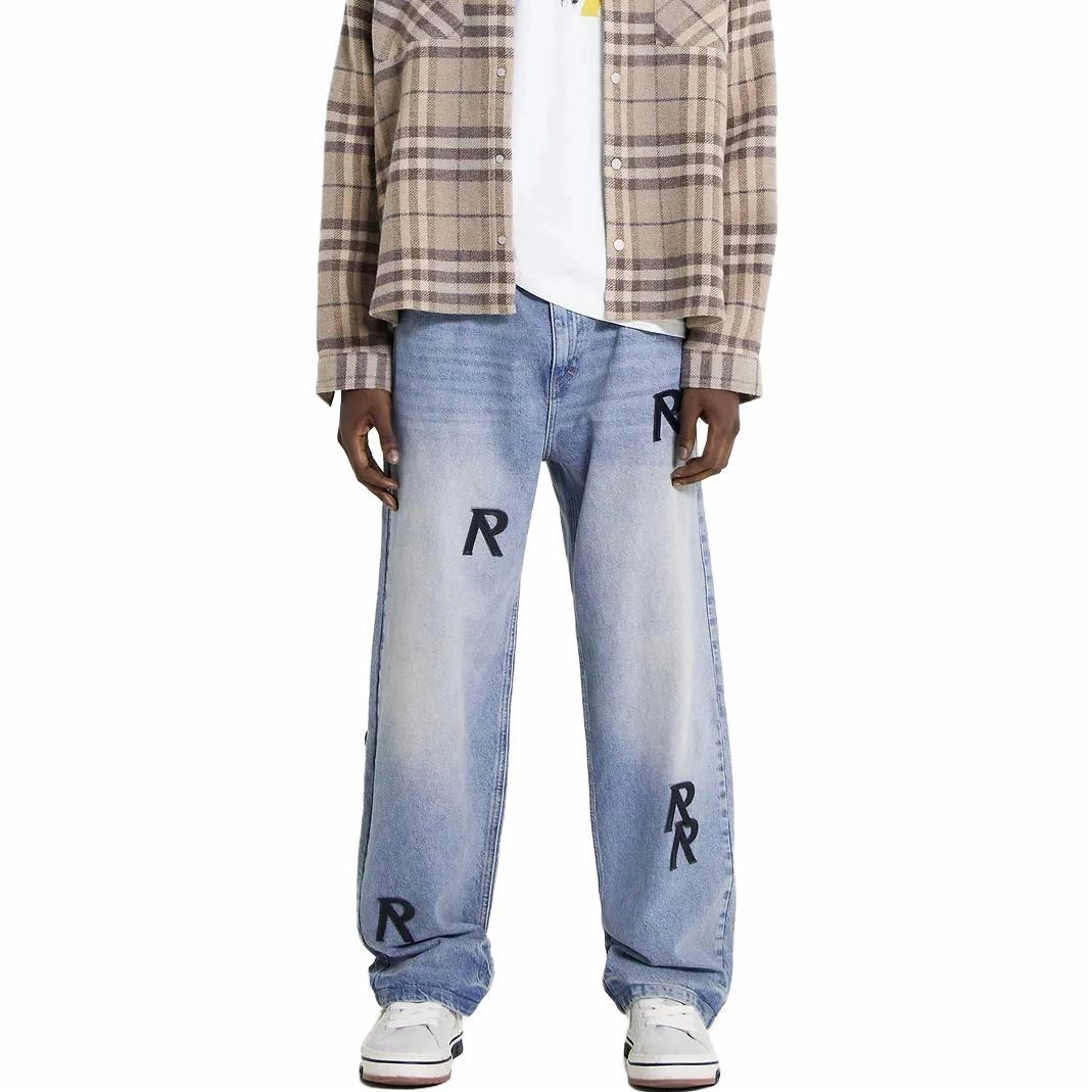REPRESENT FW23 R3 Initial Baggy Denim