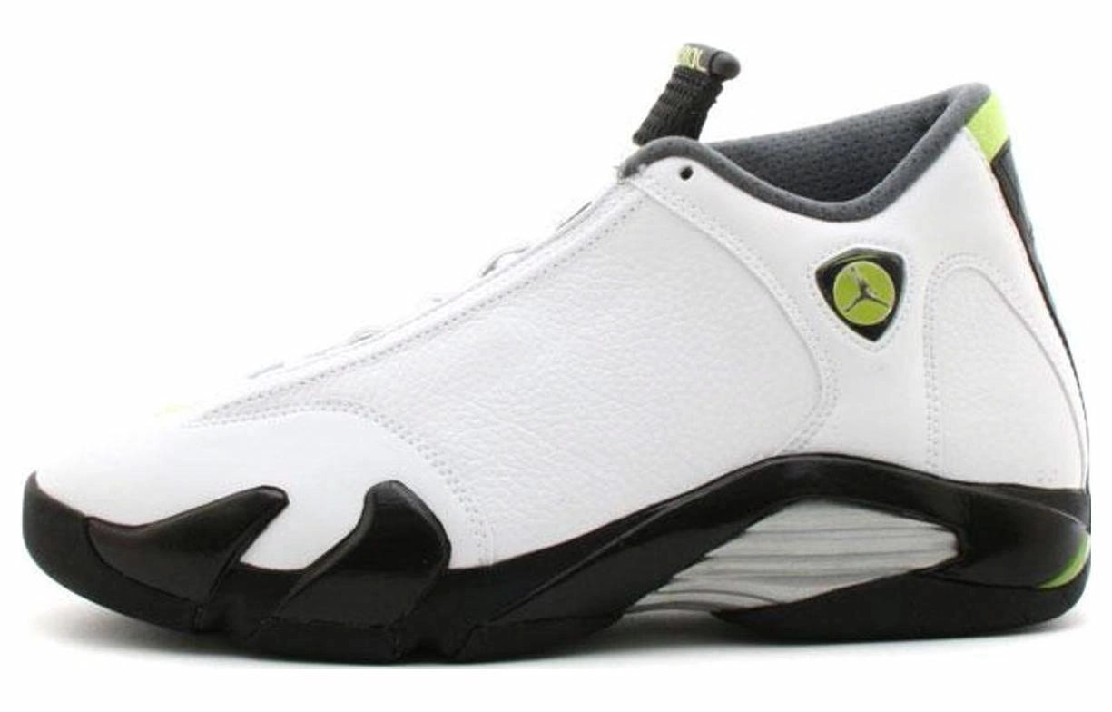 Jordan Air Jordan 14 Retro White Chartreuse