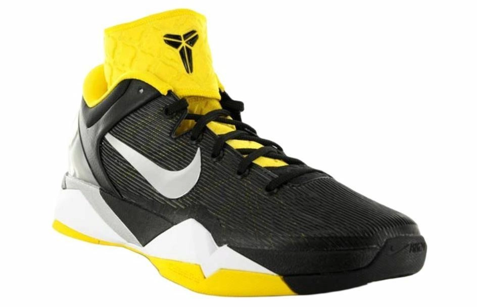 Nike Zoom Kobe 7 Black White Del Sol 7