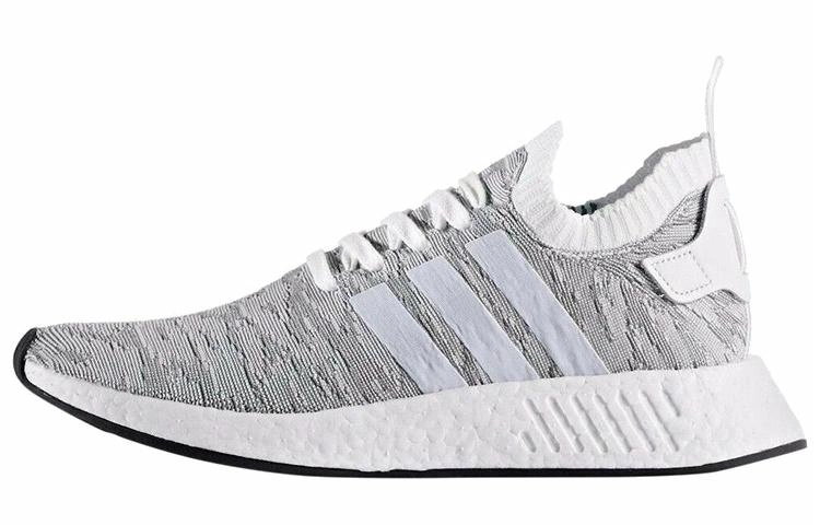 adidas originals NMD_R2 Primeknit White Black