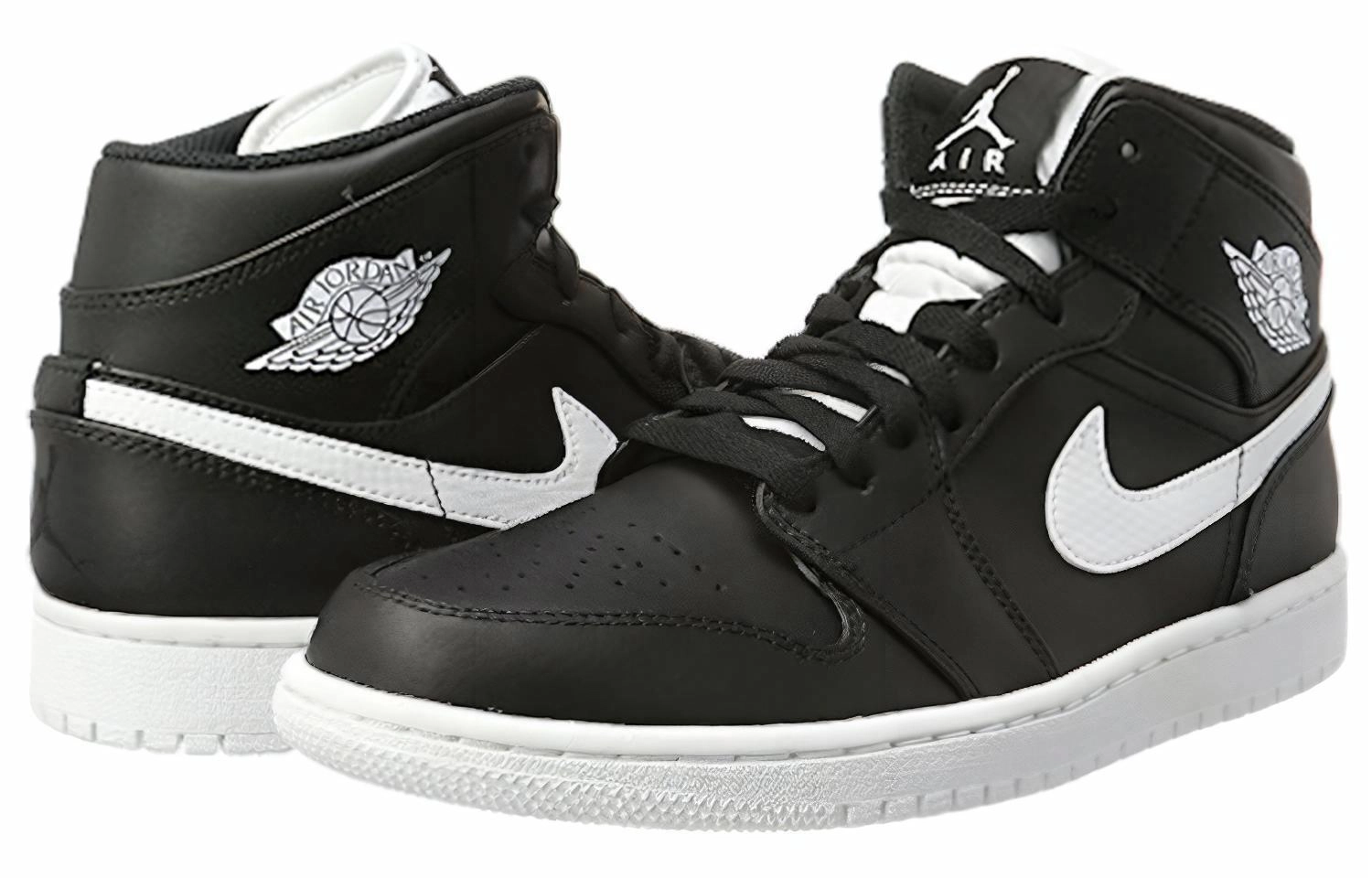 Jordan Air Jordan 1 Retro Mid Black White