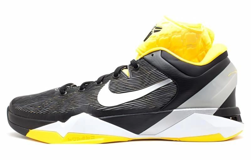 Nike Zoom Kobe 7 Black White Del Sol 7