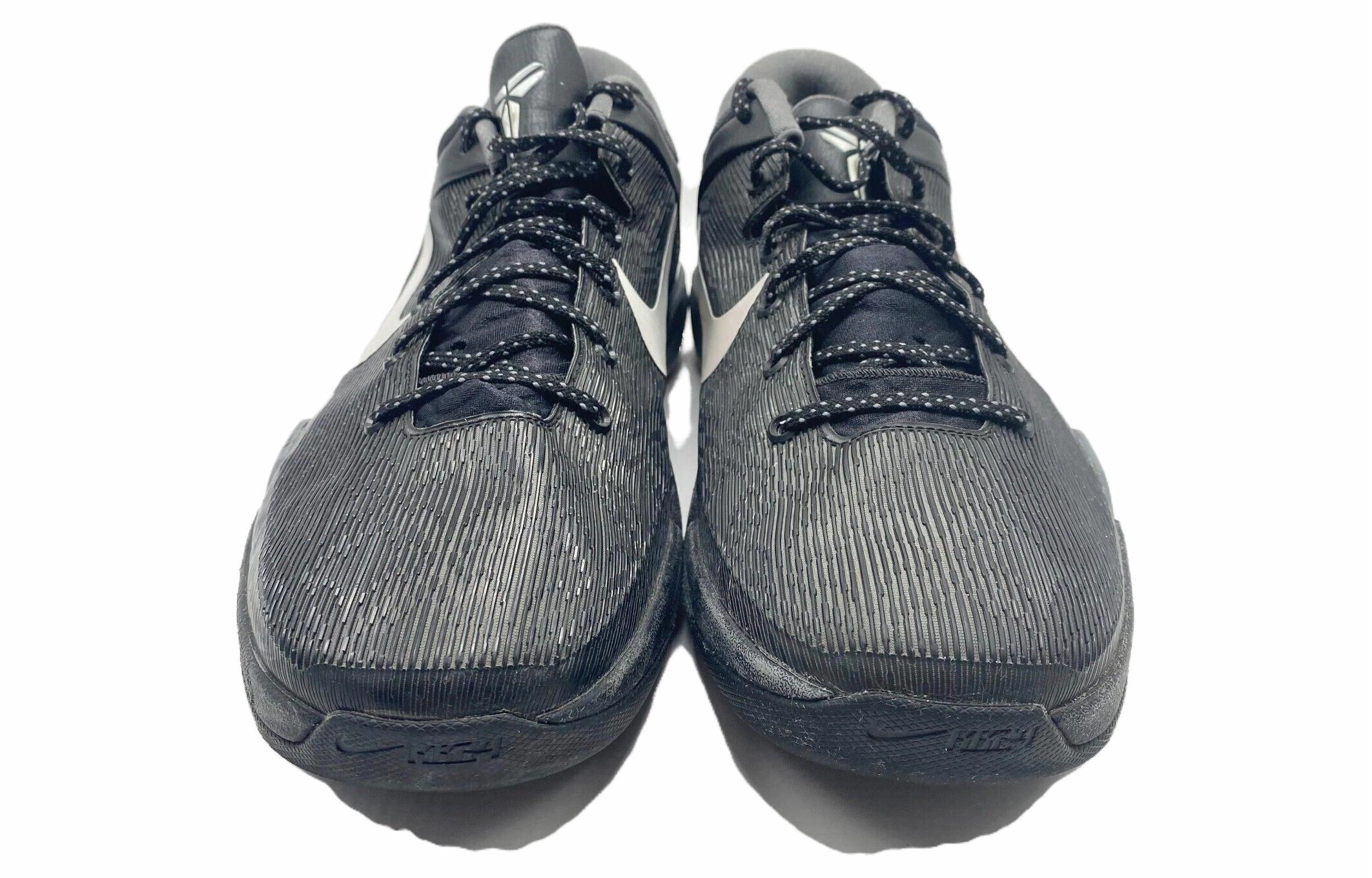 Nike Zoom Kobe 7 Black White Wolf Grey 7