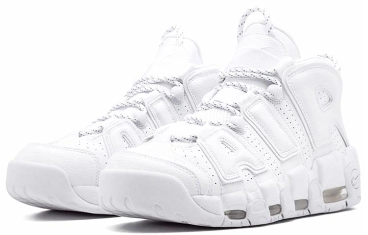 Nike Air More Uptempo triple white air
