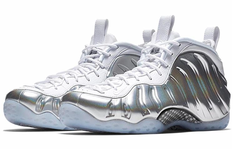 Nike Foamposite One chrome white