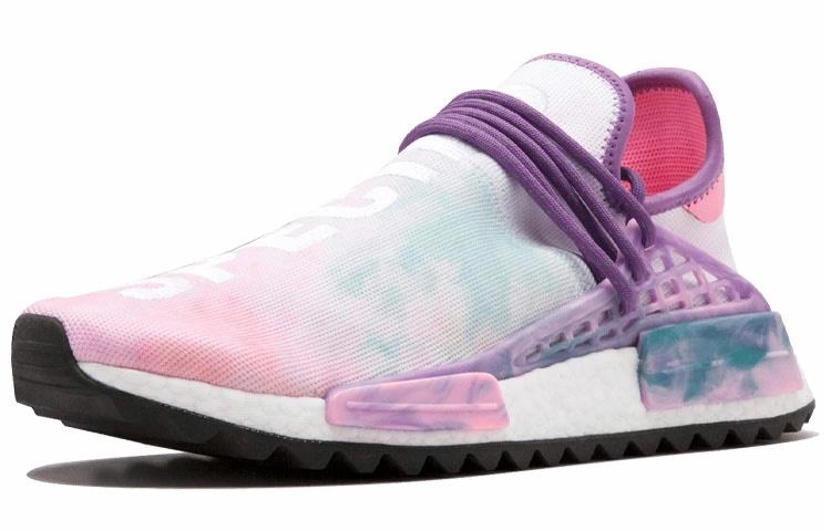 Pharrell Williams x adidas originals NMD Human Race Holi Festival (Pink Glow)