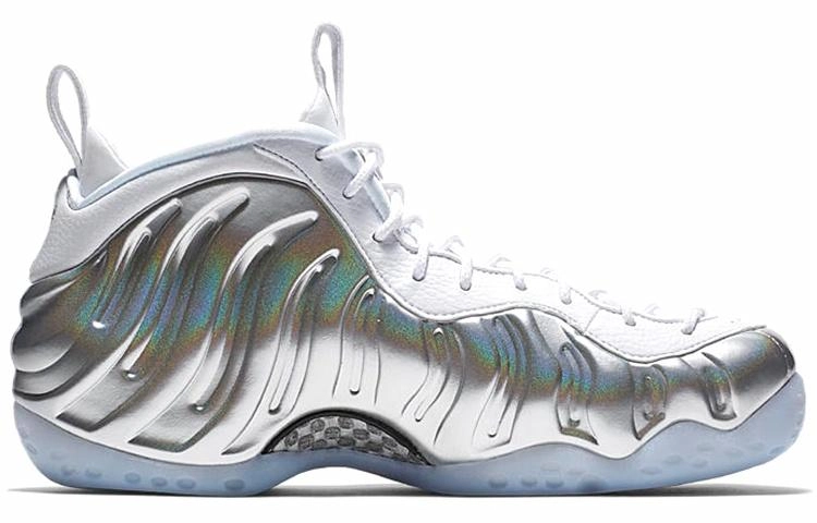 Nike Foamposite One chrome white