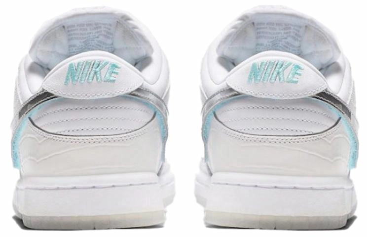 Nike Dunk SB white diamond