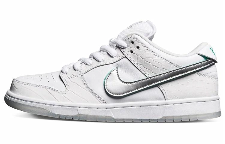 Nike Dunk SB white diamond