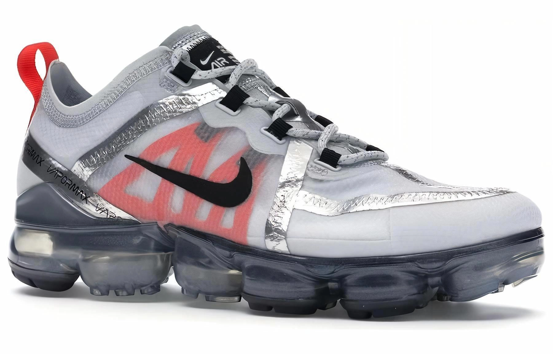 Nike VaporMax 2019 Air Pure Platinum Team Orange