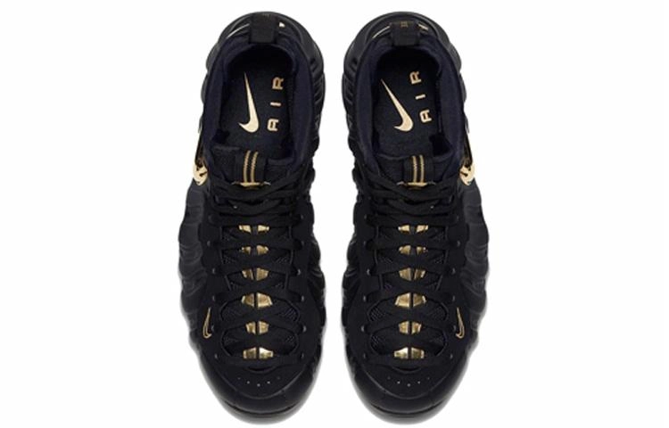 Nike Foamposite Pro black metallic gold