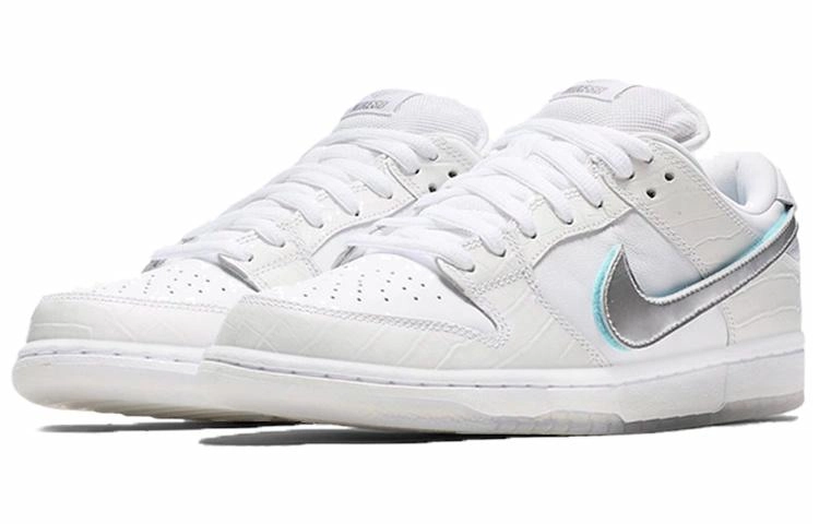 Nike Dunk SB white diamond