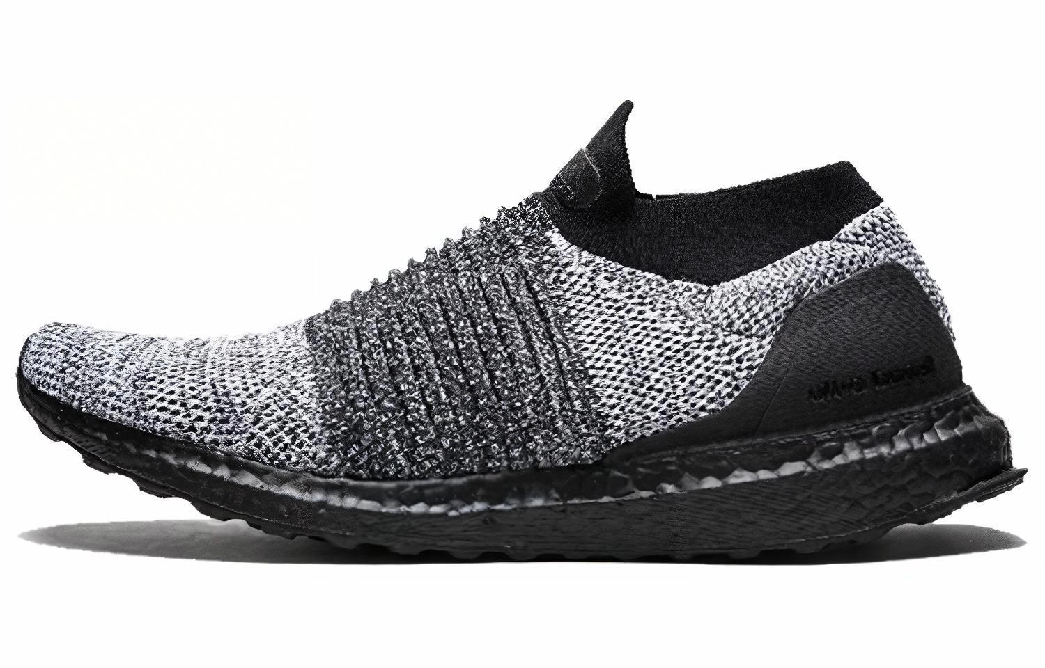 adidas Ultraboost Laceless Mid Black Oreo