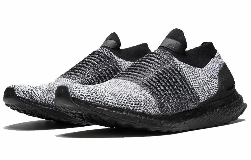 adidas Ultraboost Laceless Mid Black Oreo