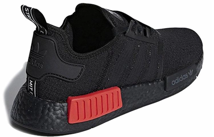 adidas originals NMD_R1 Core Black Lush Red