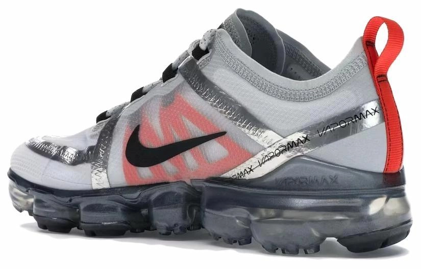 Nike VaporMax 2019 Air Pure Platinum Team Orange