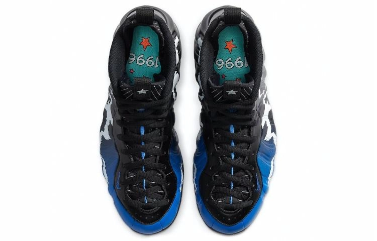 Nike Foamposite One black aurora