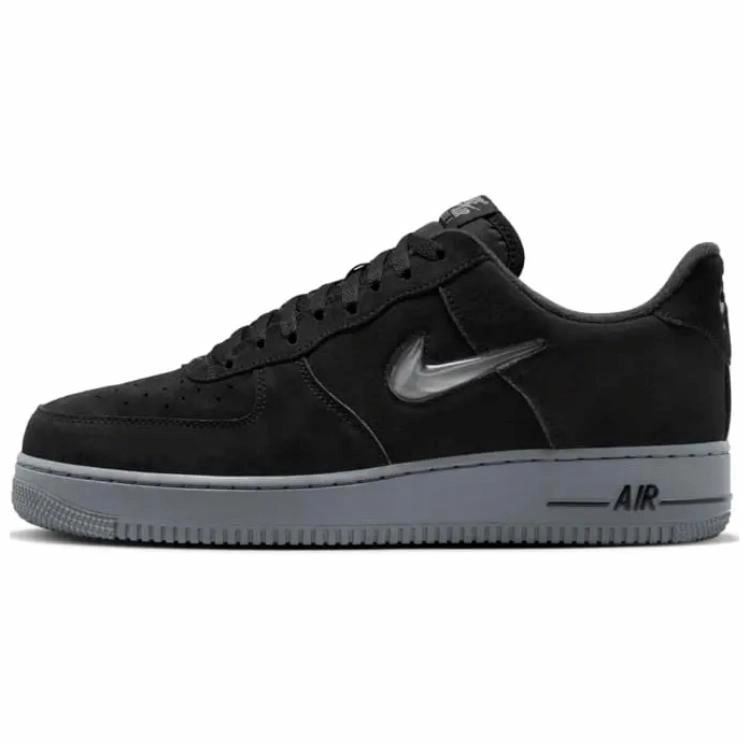 Nike Air Force 1 LOW JEWEL Black SuedeCool Grey