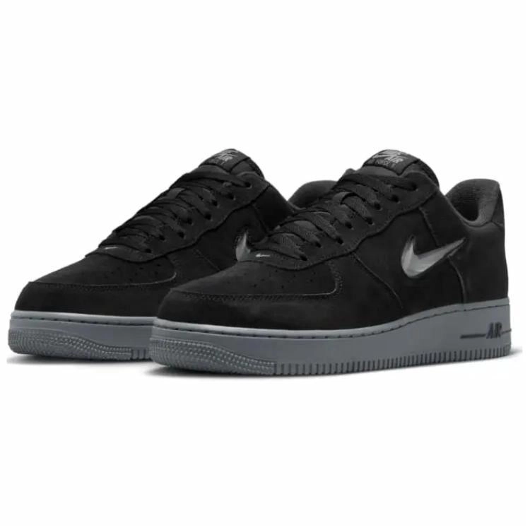 Nike Air Force 1 LOW JEWEL Black SuedeCool Grey