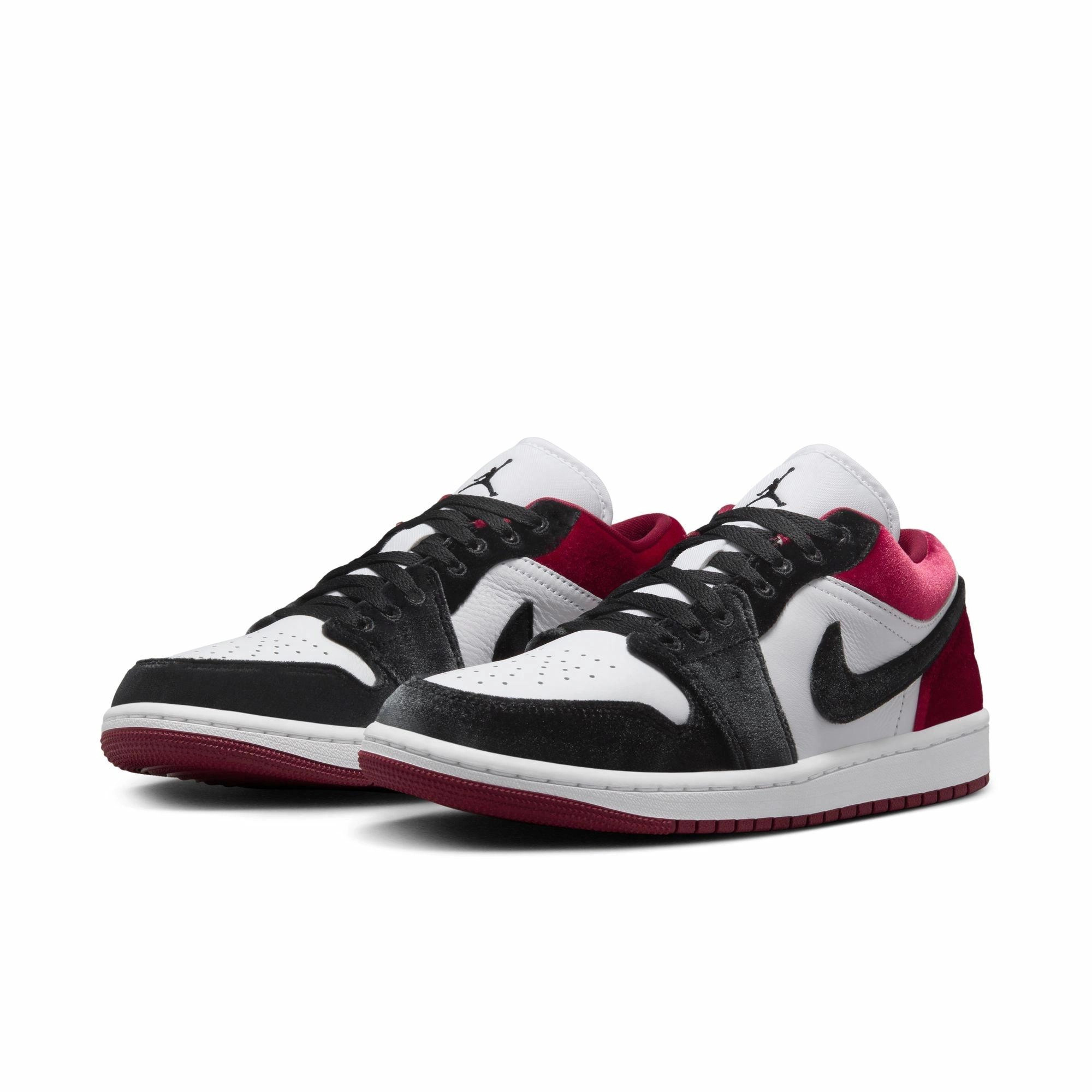 Jordan Air Jordan 1 LOW SE VelvetBlackGym Red
