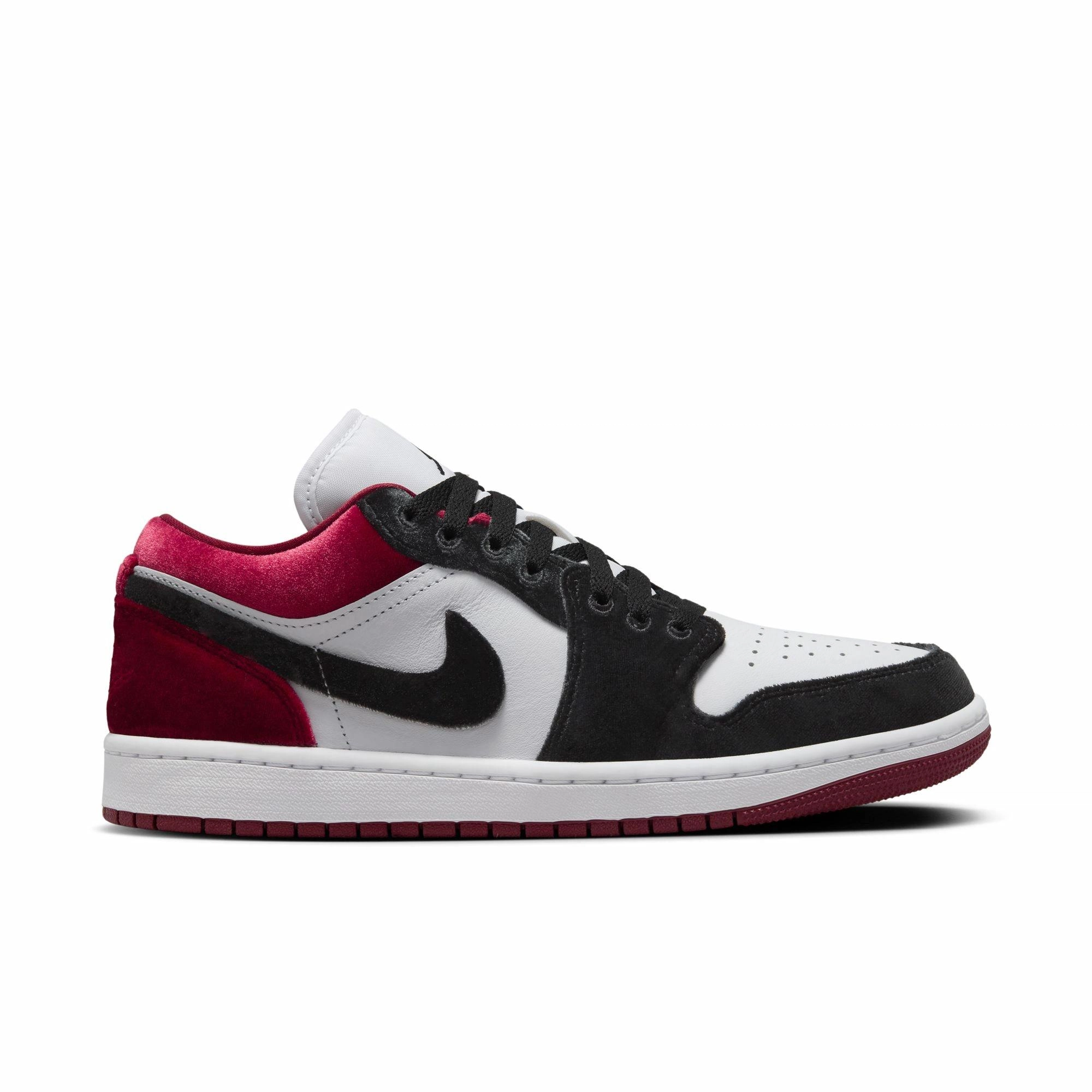 Jordan Air Jordan 1 LOW SE VelvetBlackGym Red