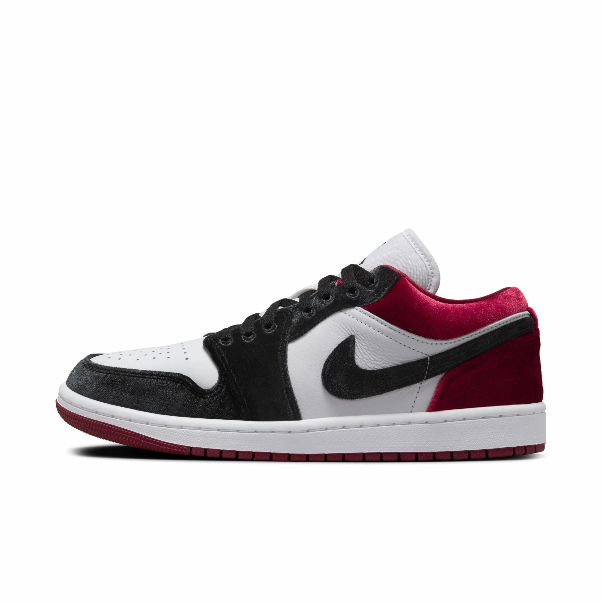 Jordan Air Jordan 1 LOW SE VelvetBlackGym Red