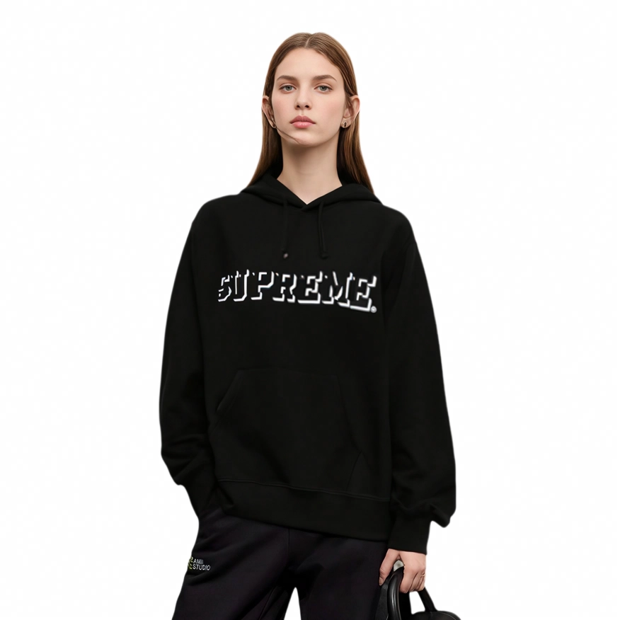 Supreme FW20 Week 8 Drop Shadow Hooded Sweatshirt
