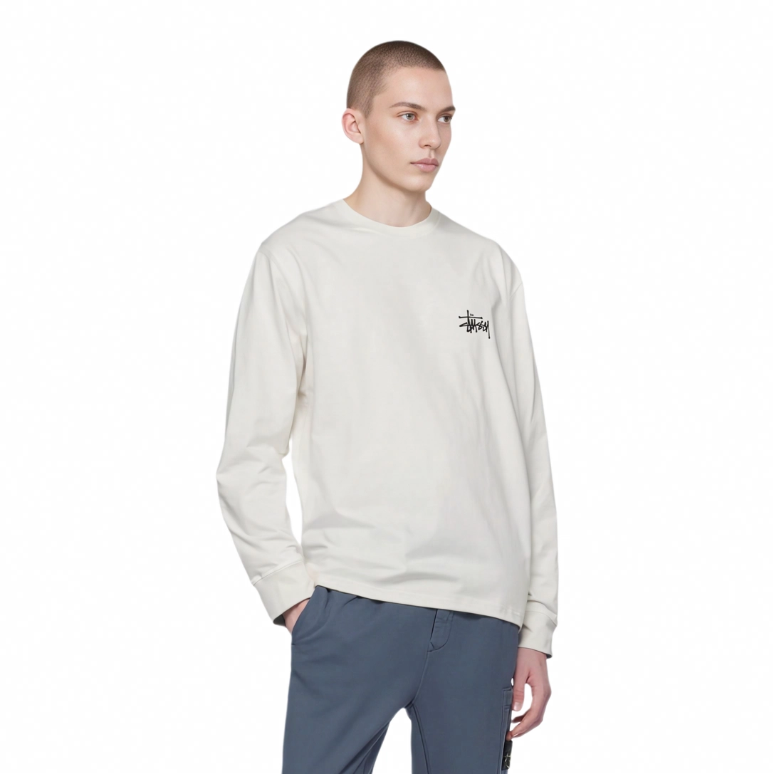 Stussy Basic Ls Tee Pigment Dyed