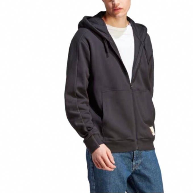 adidas Lounge French Terry Full-Zip Sweatshirt