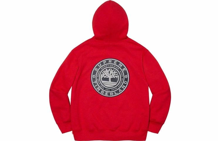 Supreme Week 10 x Timberland Hooded Sweatshirt Logo