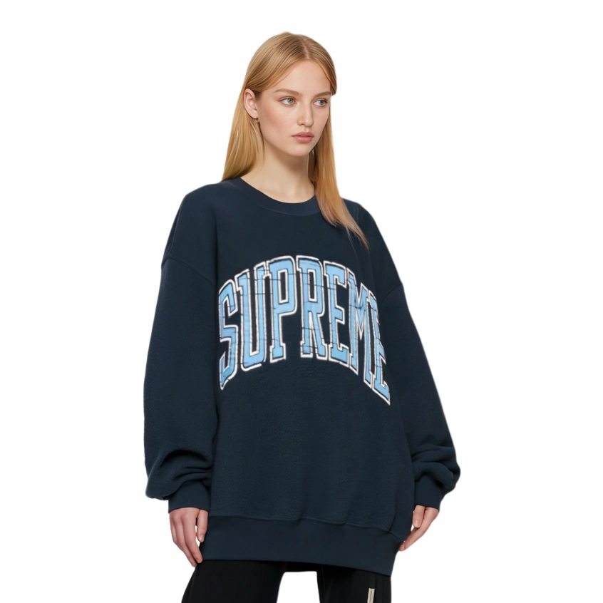 Supreme FW23 WEEK1 INSIDE OUT CREWNECK Logo