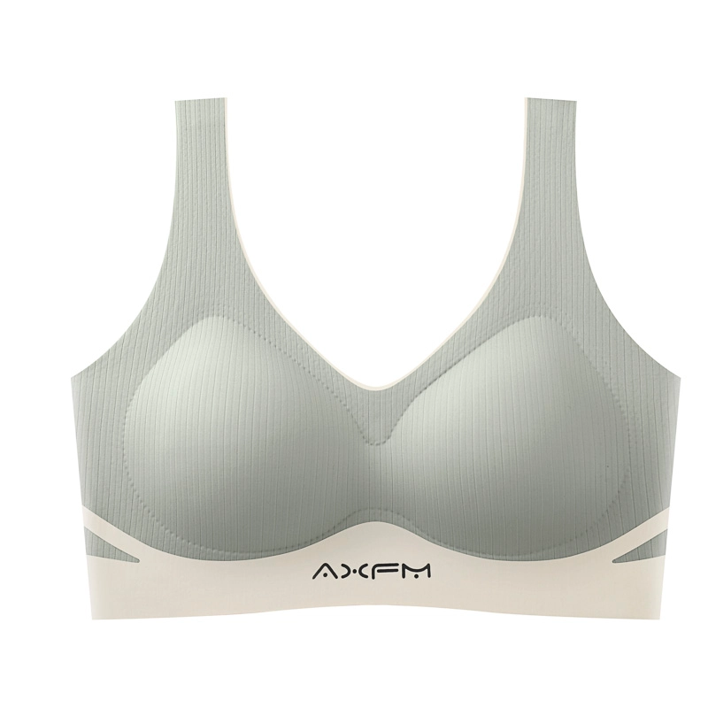 草本初色 小胸聚拢无痕无钢圈收副乳防下垂美背抹胸运动文胸 女款