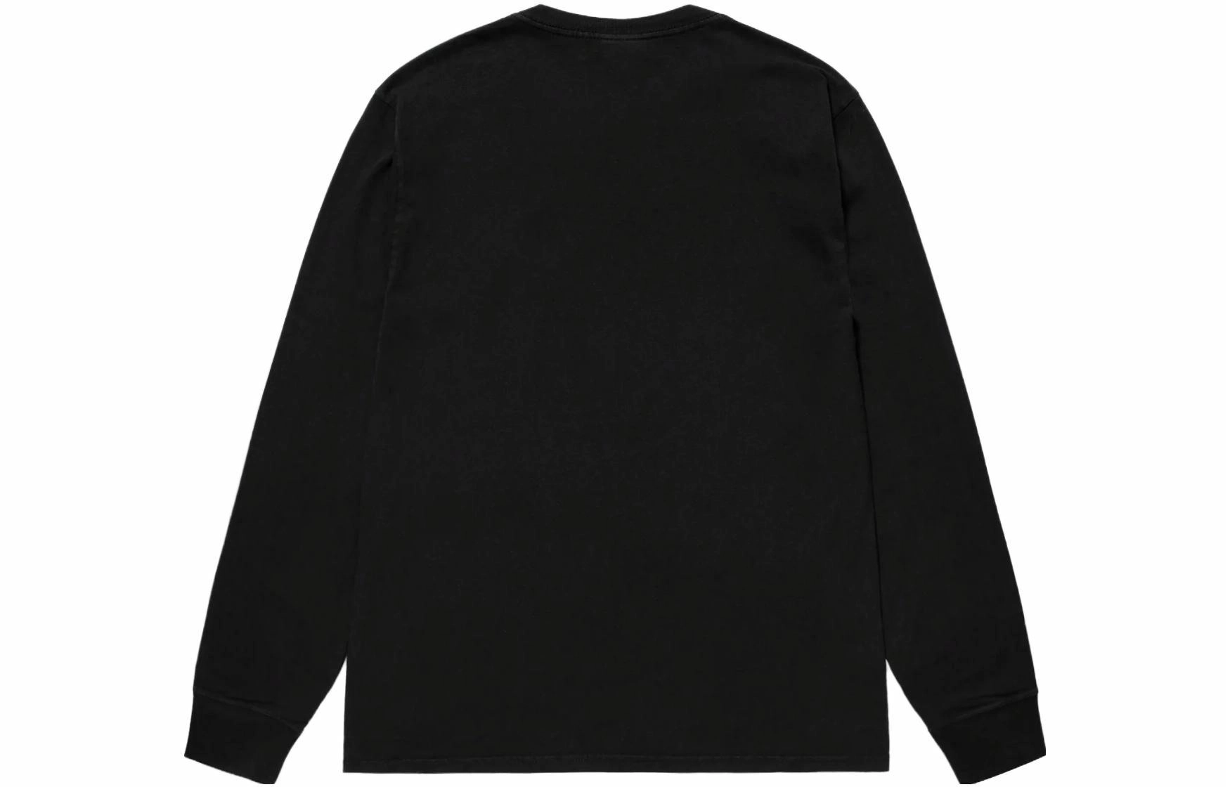 Stussy FW23 SMALL STOCK LS TEE PIGMENT DYED logoT