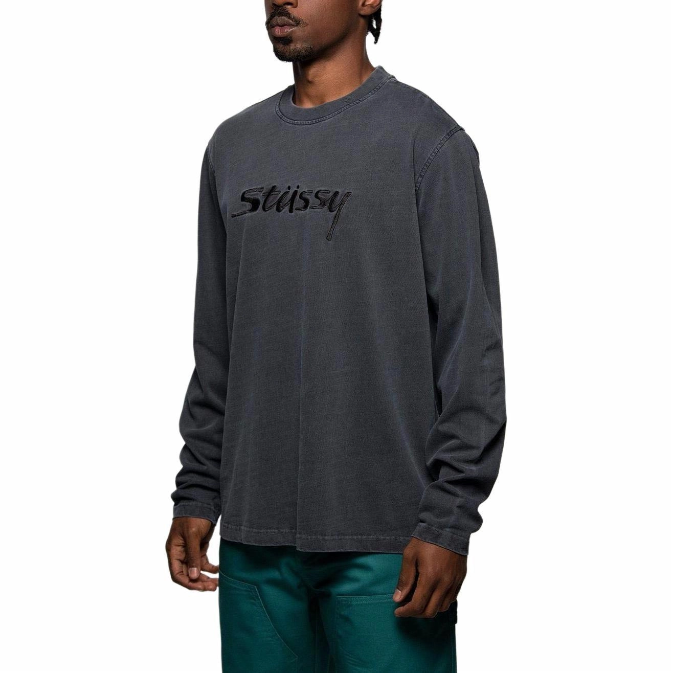 Stussy River LSL Crew T