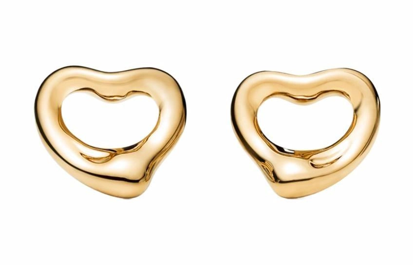 TIFFANY CO. Elsa Peretti Open Heart 18K