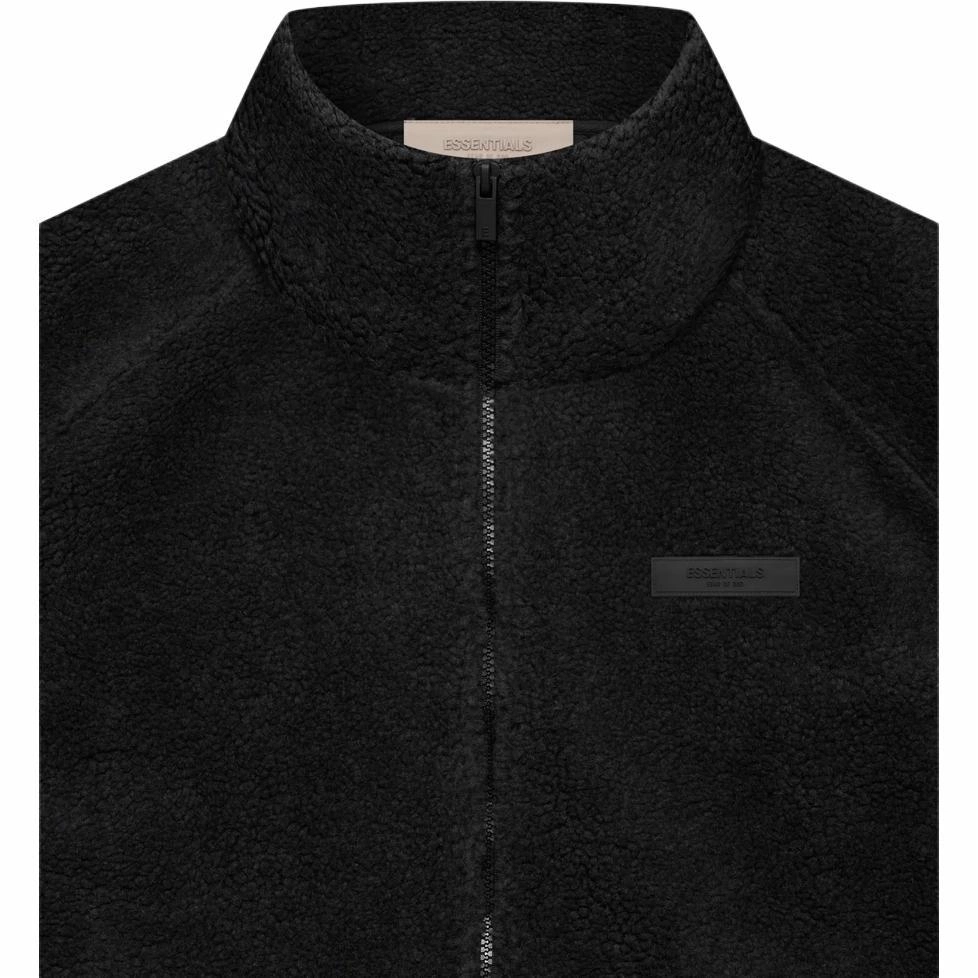 Fear of God Essentials SS22 Polar Fleece Full Zip jacket iron