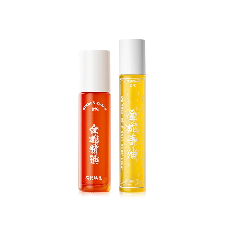 金蛇 抗皱紧致淡纹手油护肤套装精华油 保湿滋润 护手霜倒刺干裂