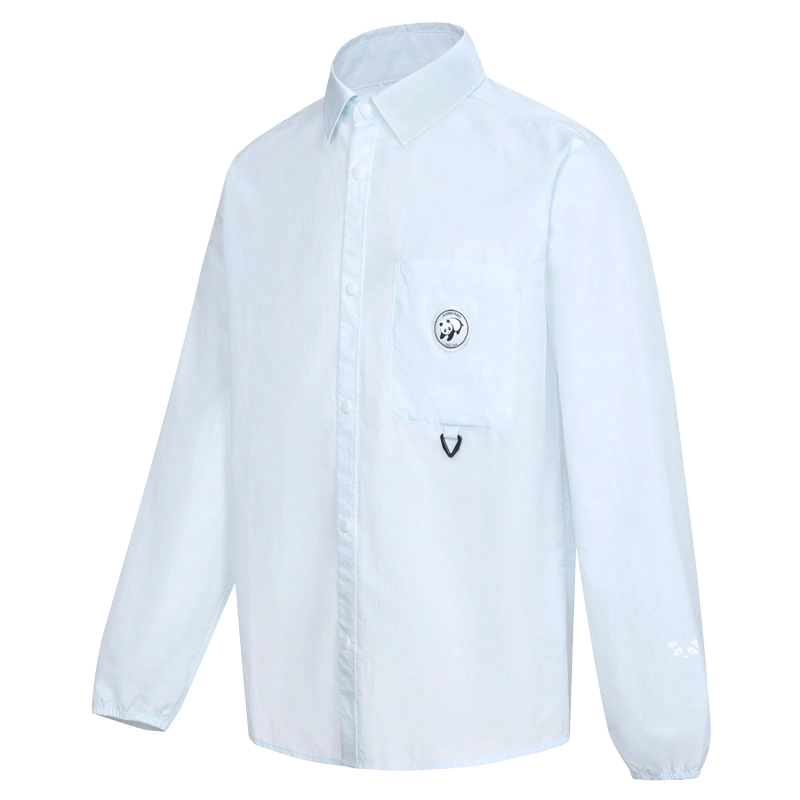 熊猫 硬糖系列 山系户外轻薄衬衫款 透气速干防紫外线防晒服 男女同款