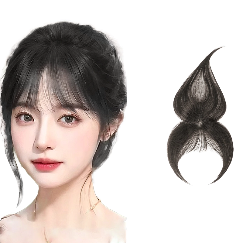 晚晚风 纯隐形胎毛刘海假发 轻薄无痕 自然色/摩卡棕
