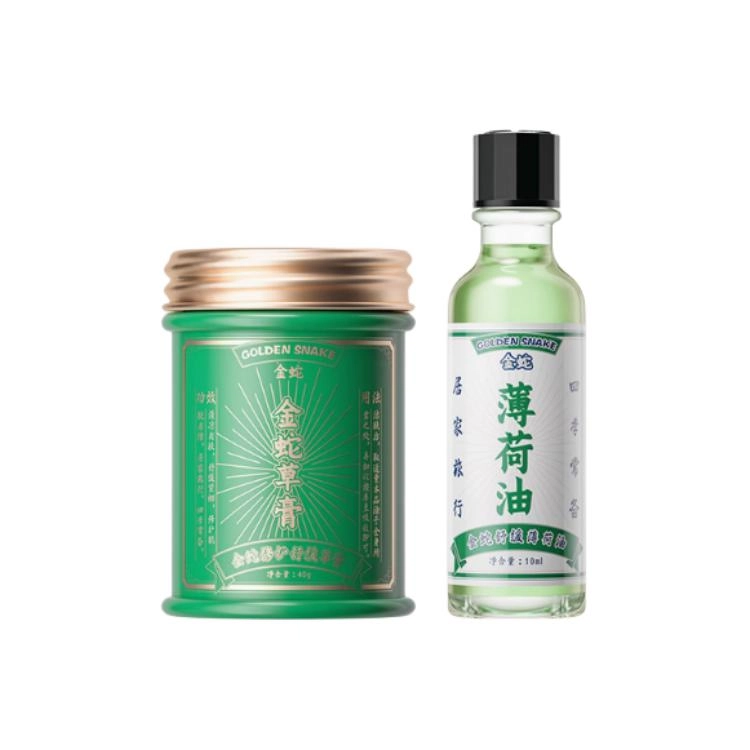金蛇 修护舒缓紫草膏清凉舒缓草膏 晕车犯困醒神 舒缓蚊虫叮咬