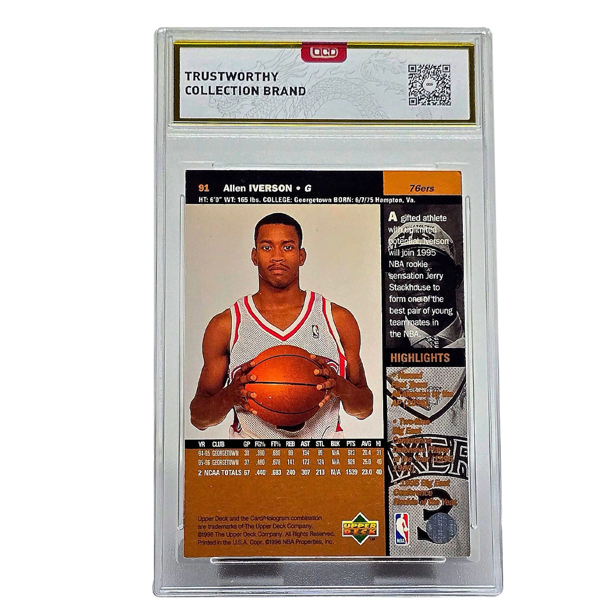UPPER DECK 1996 76