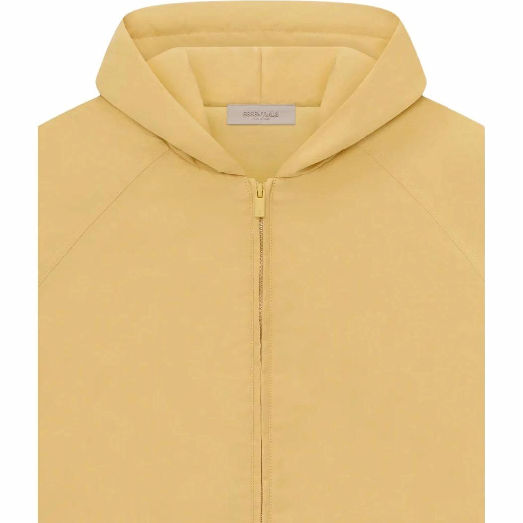 Fear of God Essentials Drop2 SS23 Essentials Fullzip Jacket Light Tuscan Logo