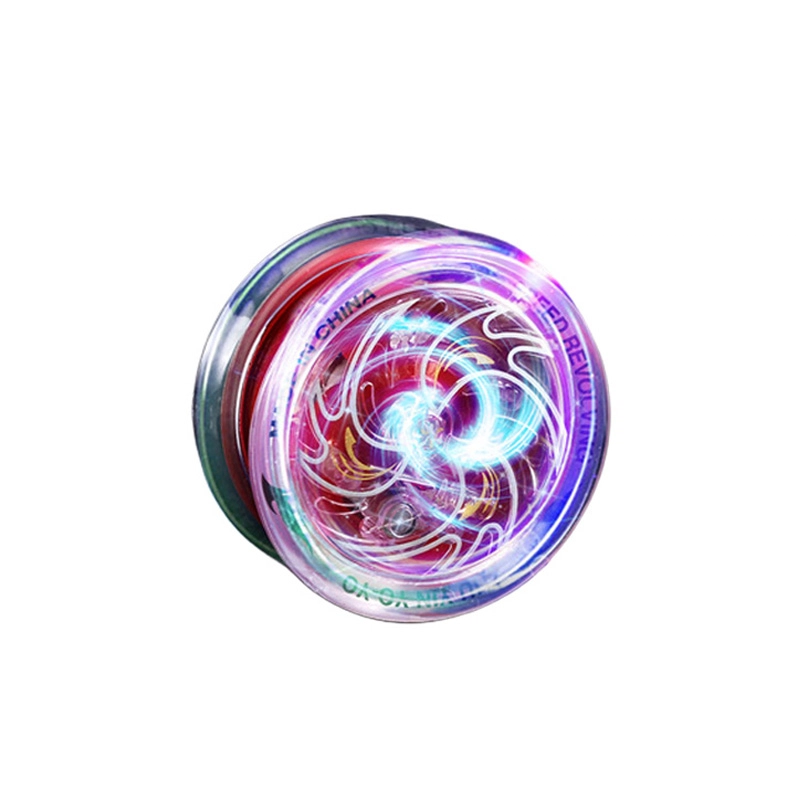 一点潮玩 炫酷灯光玩具 水晶 活睡眠自动回旋 悠悠(溜溜)球