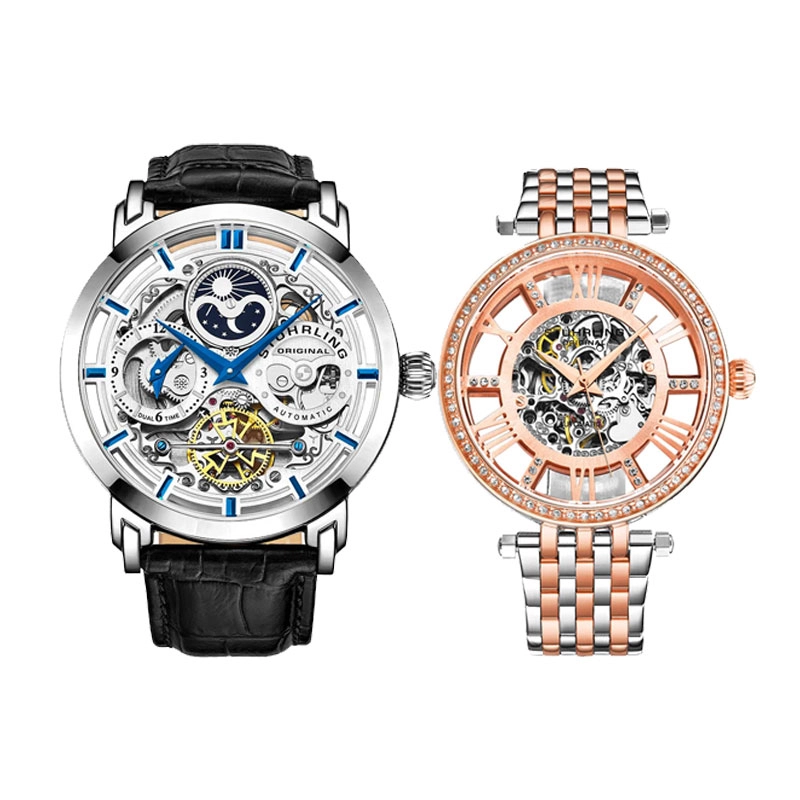 STUHRLING 46mm 50 371.01+3944.1
