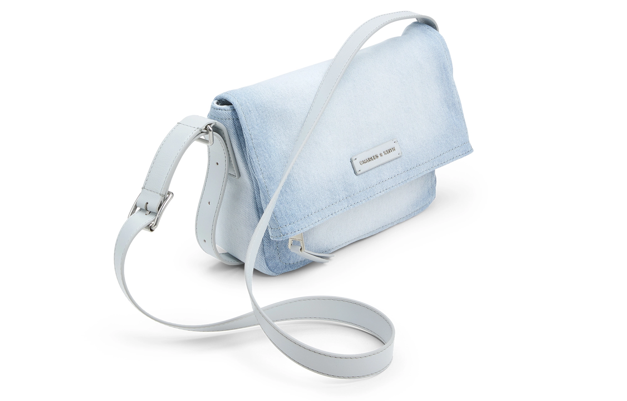 CHARLESKEITH ck PU Light Washed Denim