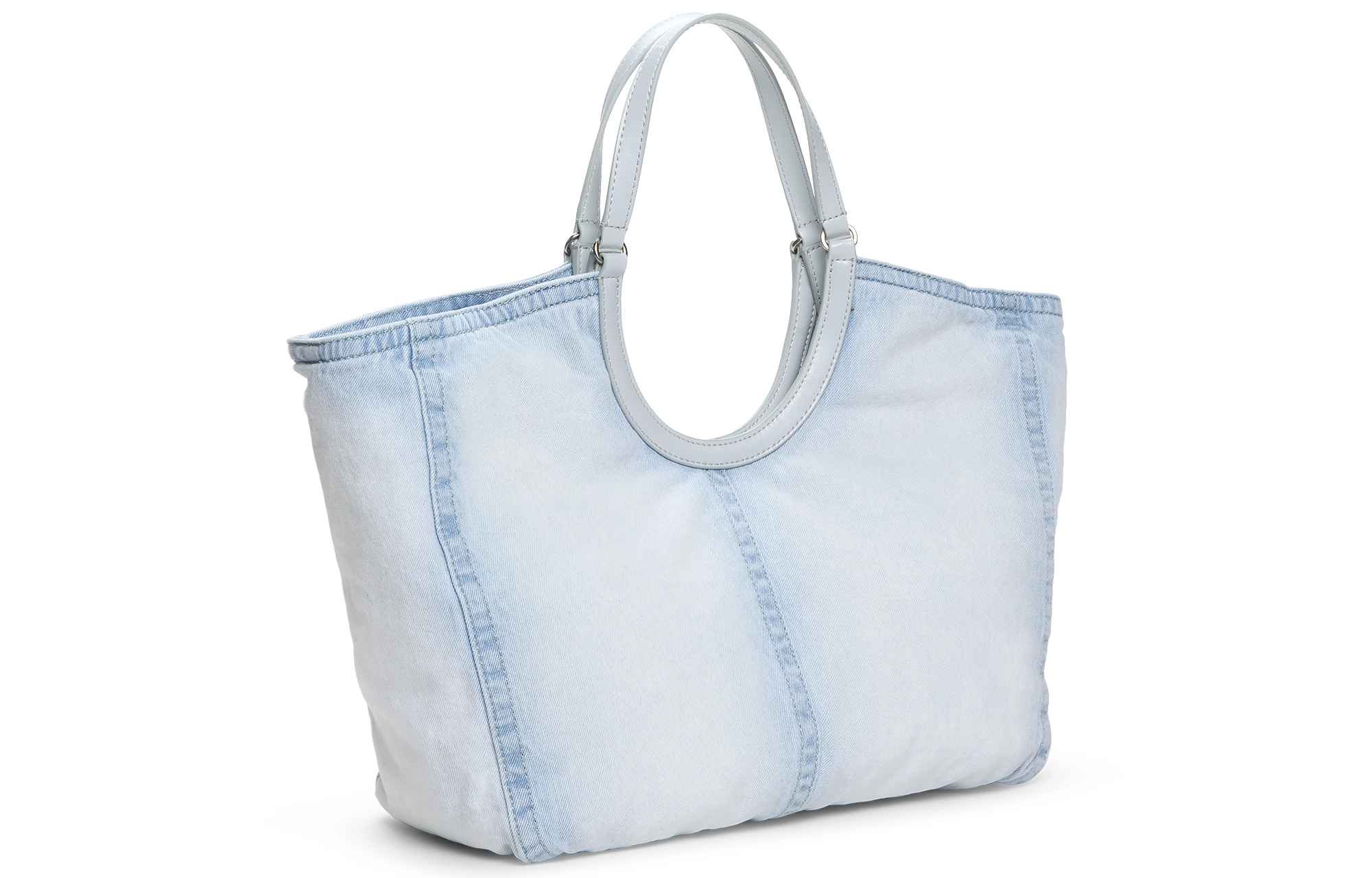 CHARLESKEITH ck PU Light Washed Denim