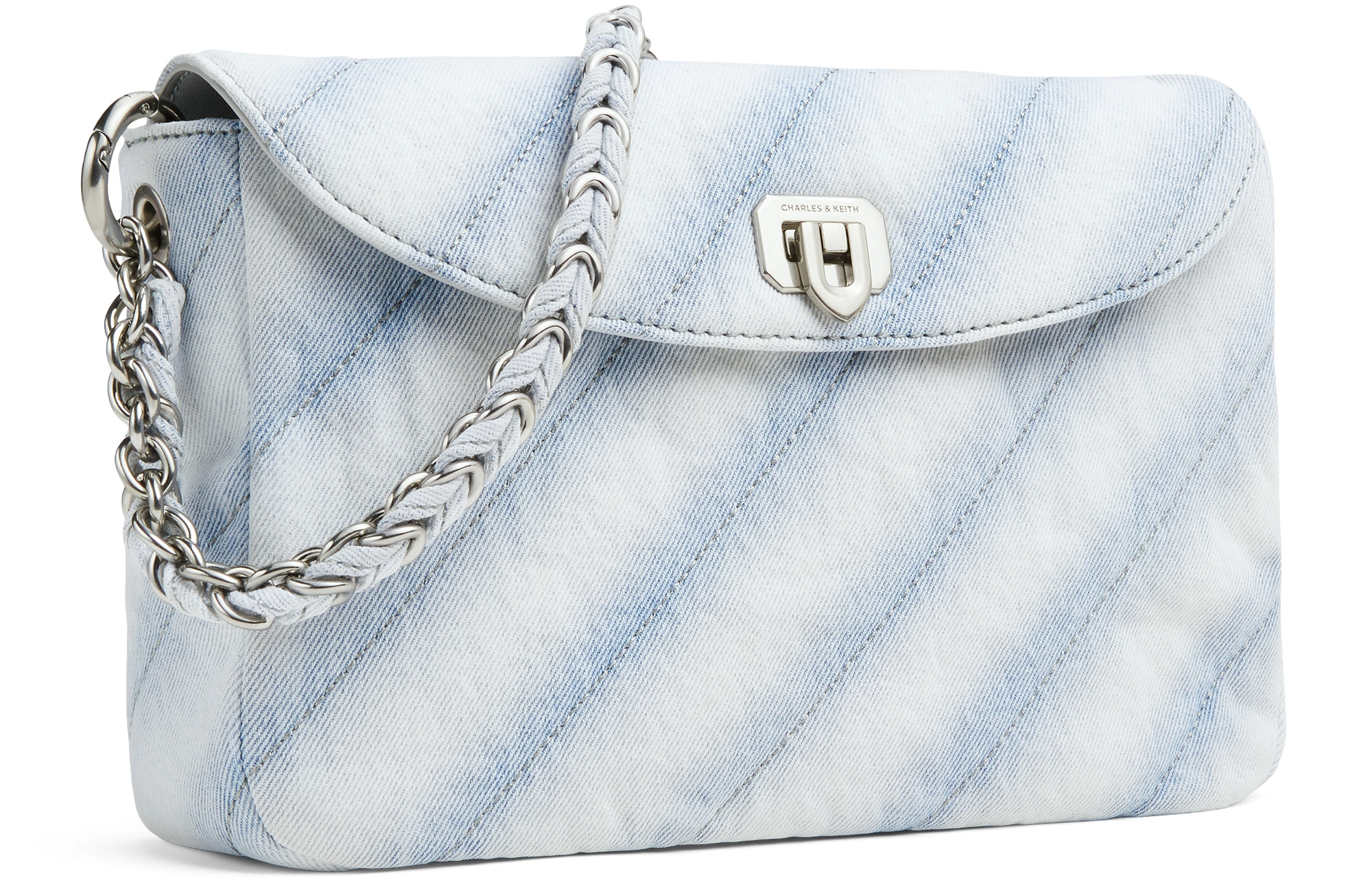 CHARLESKEITH ck PU Light Washed Denim